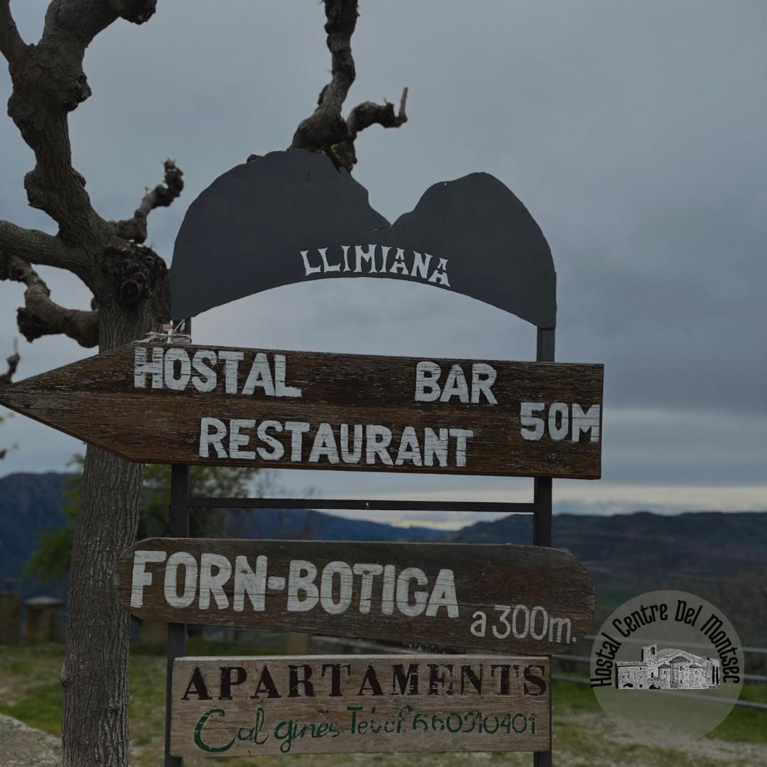 Hostal Centre Del Montsec Llimiana Экстерьер фото